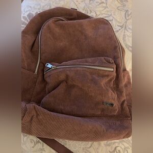 PINK Victoria's Secret Mauve Corduroy Backpack